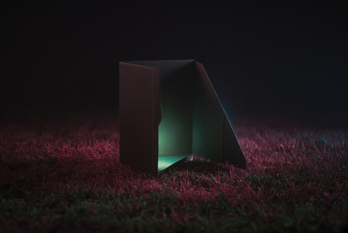 An empty sensitive-information sleeve